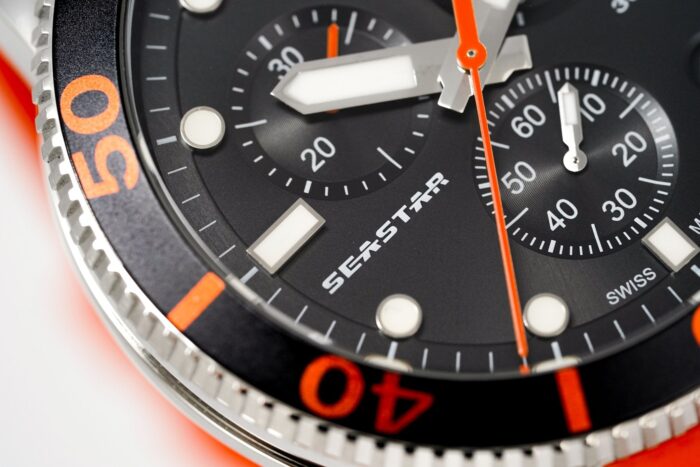 Tissot Chronograph Watch SEASTAR 1000 Orange - T120.417.17.051.01 - Image 3